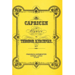 Capricen op.27 : für Klavier - Theodor Kirchner