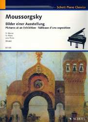 Bilder einer Ausstellung : für Klavier - Modest Petrovich Mussorgsky