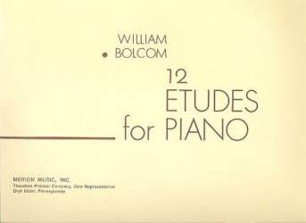 12 etudes : for piano - William Bolcom