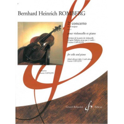 Concert en ré majeur no.2 op.3 pour - Bernhard Romberg