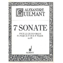 Sonate F-Dur Nr.7 op.89 : - Alexandre Guilmant