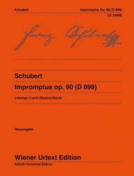 Impromptus op.90 D899 : - Franz Schubert / Arr. Paul Badura-Skoda