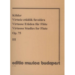Virtuose Etüden Op.75 Band 3 : - Ernesto Köhler