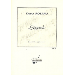 Légende : pour flûte et résonateur - Doina Rotaru