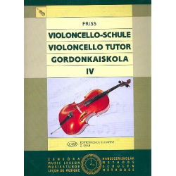 Schule für Violoncello Band 4 (en/un) : - Antal Friss