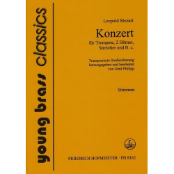 Konzert für Trompete und Orchester -Leopold Mozart / Arr.Gerd Philipp