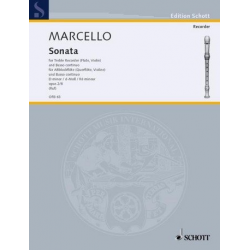 Sonate d-Moll op.2,8 : für - Benedetto Marcello