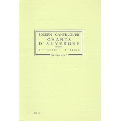 Chants d'Auvergne vol.1 : (serie 1+2) - Marie-Joseph Canteloube de Malaret