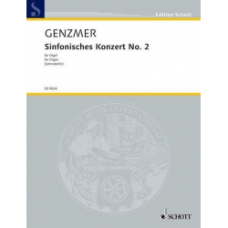 SINFONISCHES KONZERT NR.2 : - Harald Genzmer