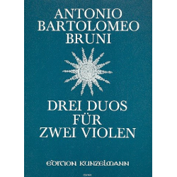 3 Duos : für 2 Violen - Antonio Bartolomeo Bruni