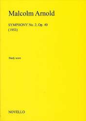 Sinfonie Nr.2 op.40 : für Orchester - Malcolm Arnold