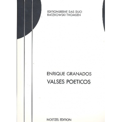 Valses poeticos : für 2 Gitarren - Enrique Granados