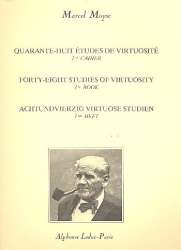 48 études de virtuosité vol.1 : -Marcel Moyse