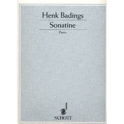 Sonatine : für Klavier - Henk Badings