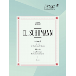 Marsch Es-Dur : für Klavier zu 4 Händen - Clara Schumann