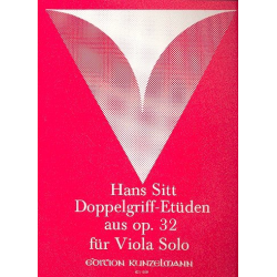 Doppelgriff-Etüden aus op.32 : - Hans Sitt
