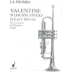18 leichte Stücke für 2 Trompeten - Roberto Valentino / Arr. Frank Nagel