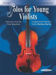 Solos for Young Violists 3 - Diverse / Arr. Barbara Barber