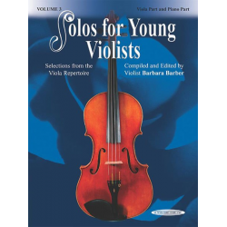 Solos for Young Violists 3 - Diverse / Arr. Barbara Barber