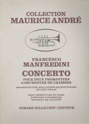 Concerto re majeur pour - Francesco Onofrio Manfredini