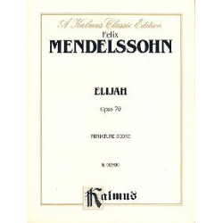 Elias : oratorium op.70 - Felix Mendelssohn-Bartholdy