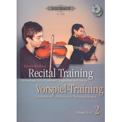 Vorspiel-Training Band 2 (+2 CD's) : für Violine - Kerstin Wartberg