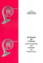 26 Duette für 2 Hörner - Diverse / Arr. Herbert Ferstl