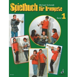 Trompetenschule Band 1 - Spielbuch -Michael Schmidt