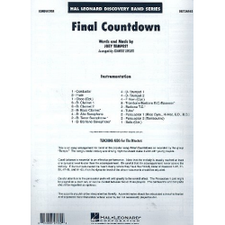 Final Countdown : for concert band - Joey Tempest