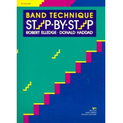 Band Technique Step by Step - B-Trompete / Bb Trumpet - Robert Elledge