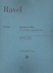 Sonate G-Dur : - Maurice Ravel