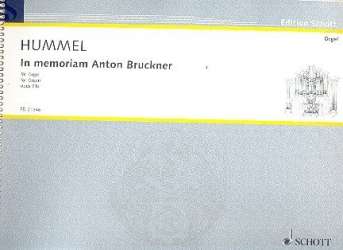 In memoriam Anton Bruckner op.91a : - Bertold Hummel