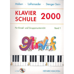 Klavierschule 2000 Band 1 (+CD) - Uli Molsen
