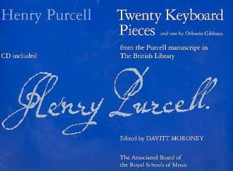 Twenty Keyboard Pieces Book & CD - Henry Purcell