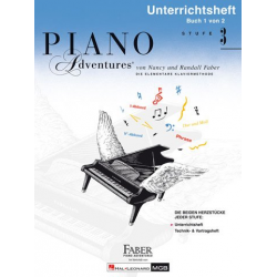 Piano Adventures Stufe 3 - Unterrichtsheft Band 1 : - Nancy Faber