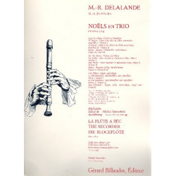 Noels en trio : pour 2 instruments - Michel-Richard Delalande