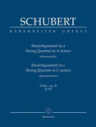 Streichquartett a-Moll und c-Moll - Franz Schubert