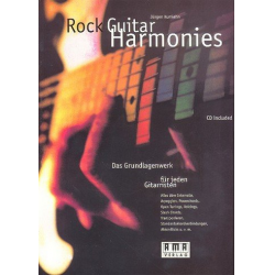 Rock Guitar Harmonies (+CD) : - Jürgen Kumlehn