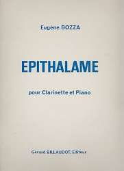 Epithalame : pour clarinette et piano - Eugène Bozza