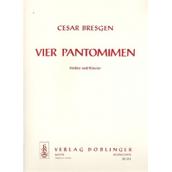 4 Pantomimen - Cesar Bresgen