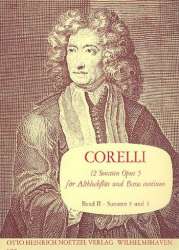 12 Sonaten op.5 Band 2 (Nr.3-4) : - Arcangelo Corelli