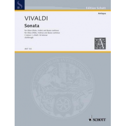 Sonate c-Moll : für Oboe und Bc - Antonio Vivaldi