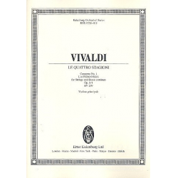 Konzert E-Dur op.8,1 RV269 : - Antonio Vivaldi