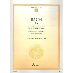 Air D-Dur aus BWV1068 : - Johann Sebastian Bach / Arr. Lothar Windsperger