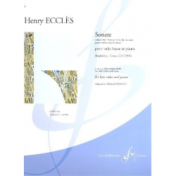 Sonate für Tuba & Klavier - Henry Eccles / Arr. Fernand Lelong