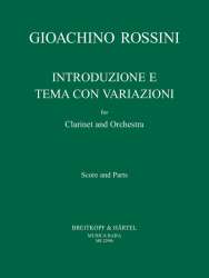 Introduzione e Tema con Variazioni B-Dur -Gioacchino Rossini / Arr.Nicolai Pfeffer