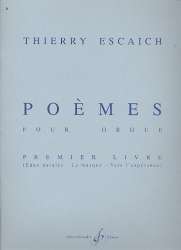 Poemes vol.1 : pour orgue - Thierry Escaich