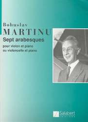 7 arabesques : pour violon ou - Bohuslav Martinu