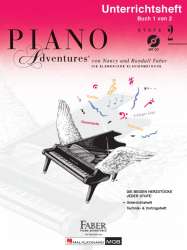 Piano Adventures Stufe 1 - Unterrichtsheft Band 2 - Nancy Faber / Arr. Randall Faber