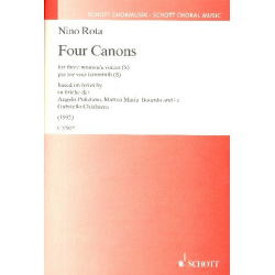 4 Canons : -Nino Rota